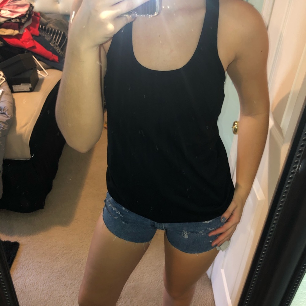 small target brand black tank top